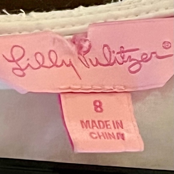 Lilly Pulitzer White Lace Dress | Size 8 - Picture 4 of 9